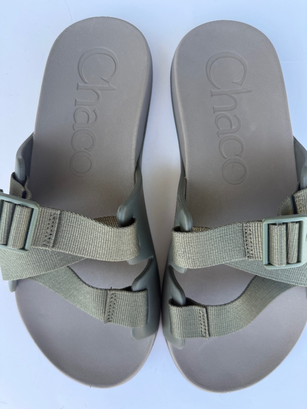 Chaco Men's Chillo's Army Green Adjustable Sandals